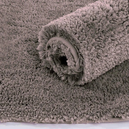 Luxe Home Bath Mat Super Soft Non Slip Vegas Mats for Bathroom 45x75 cm Colour Cocoa
