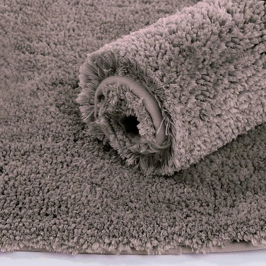 Luxe Home Bath Mat Super Soft Non Slip Vegas Mats for Bathroom 45x75 cm Colour Cocoa