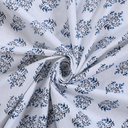 Texstylers Pure Cotton Jaipuri Print 60x90 Inches 6 Seater Dining Table Cloth Cover Rectangular 27