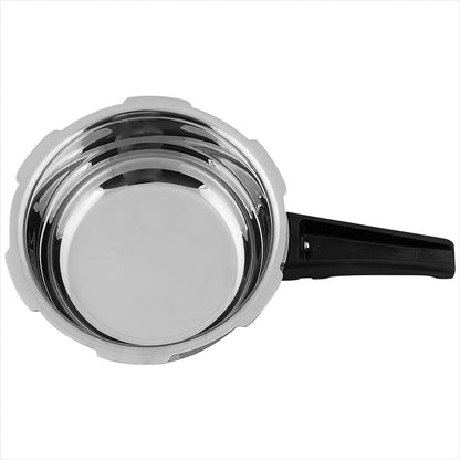 Butterfly Cordial 2, 3 & 5 Litres Pressure Cookers Set | Outer Lid | Superior Stainless Steel | Induction & Gas Stove Compatible