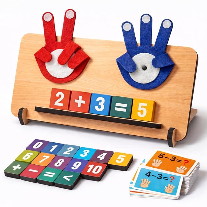 Wembley Montessori Maths Learning Educational Toys for 3+ Years Old Boys & Girls Multicolor