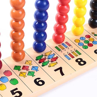 Skillofun Wooden Let's Count (1-10) Multi Color