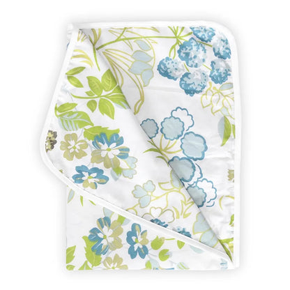 Divine Casa Floret 100% Cotton Single Kids Dohar 120 GSM Soft & Lightweight Throw Blanket Colour Green Banana