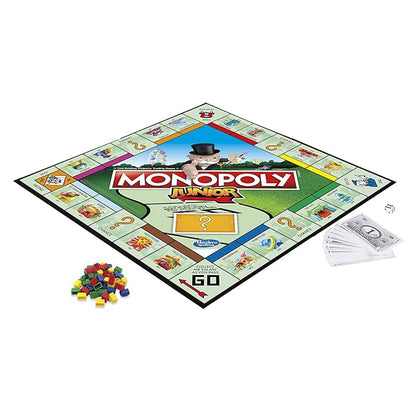 Hasbro Gaming Monopoly Kid's Great Introduction to The Junior Board Game for Ages 5 and Up