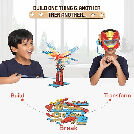 Smartivity 25 in 1 Multi Builds Hydraulic Kit Stem Diy Kit for Kids Educational Science Toy