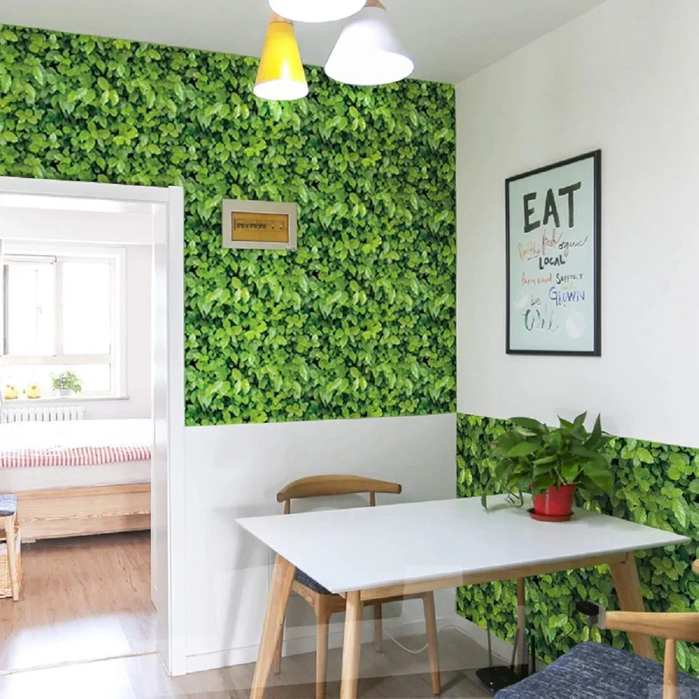 Jaamso Royals New Green Grass Wallpaper for Walls Wall Stickers for Kitchen Wallpaper 10