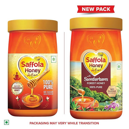 Saffola Honey Active Made with Sundarban Forest Honey - 1 kg