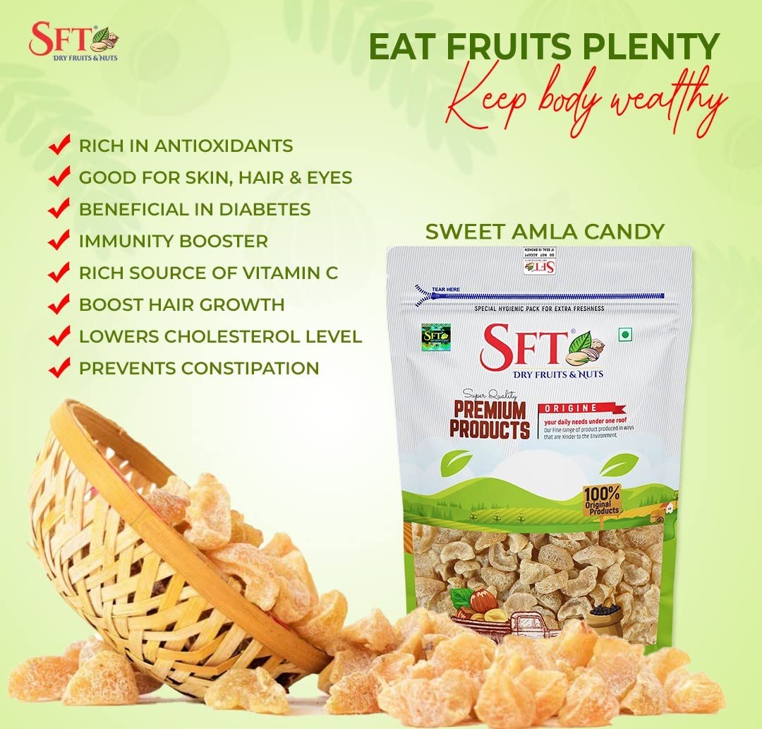 Sft Amla Candy Dried Sweet - 400 gms