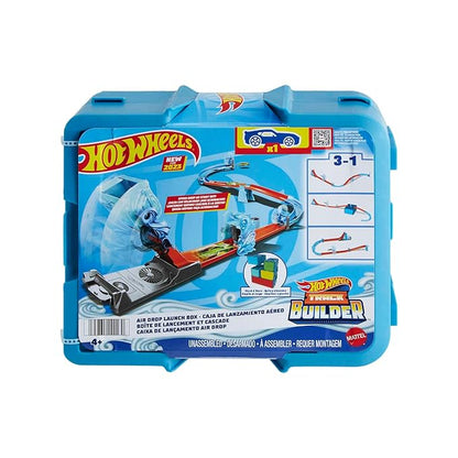 Hot Wheels Track Set Blue Deluxe Track Builder