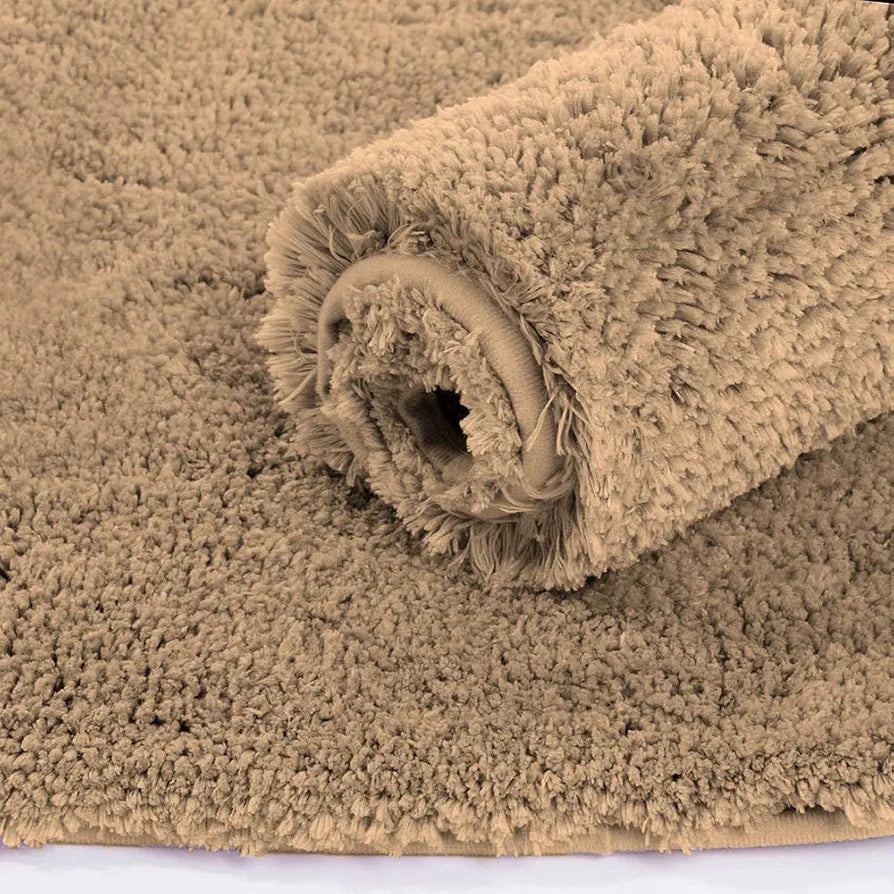 Luxe Home International Microfiber Runner Super Soft Non Slip Vegas Rugs 2X5 Ft Colour Gold