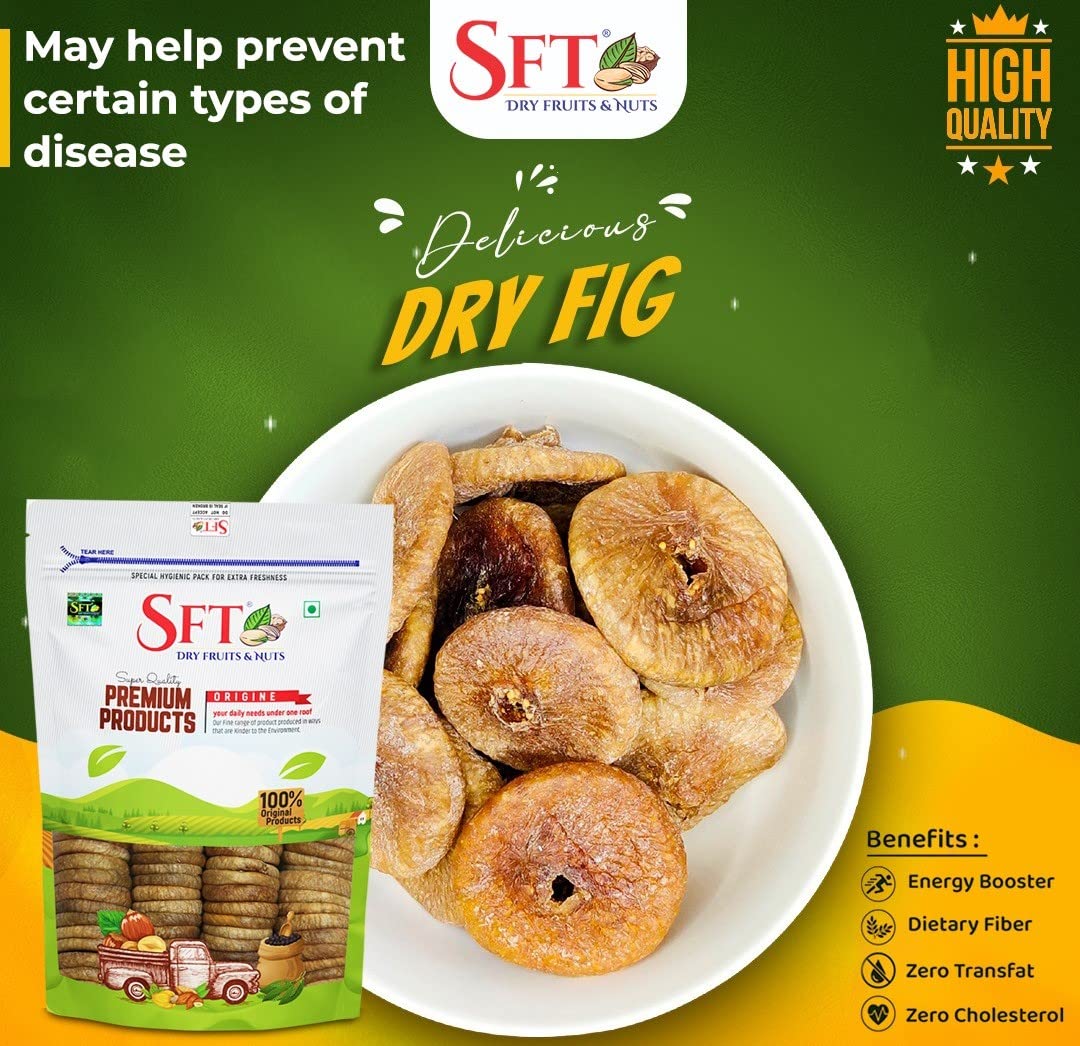 Sft Anjeer Dried Figs Afghani - 1000 gms