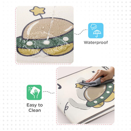Play Nation Premium Double Sided Waterproof Play Mat for Babies 0 to 2 Years