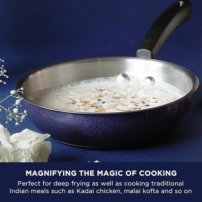 Meyer Centennial Nickel Free Stainless Steel Fry Pan 26cm Blue Diamond