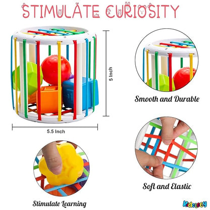Kidology Baby Cylindrical Shape Sorting Toy