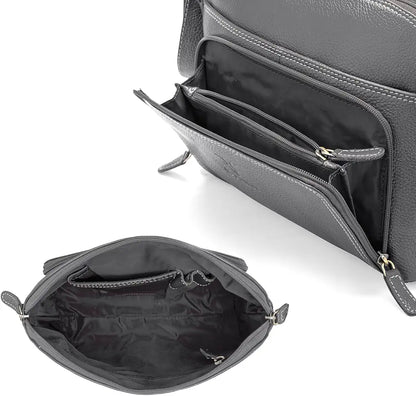 Goatter Genuine Leather Casual Sling Bag for Girls and Women
