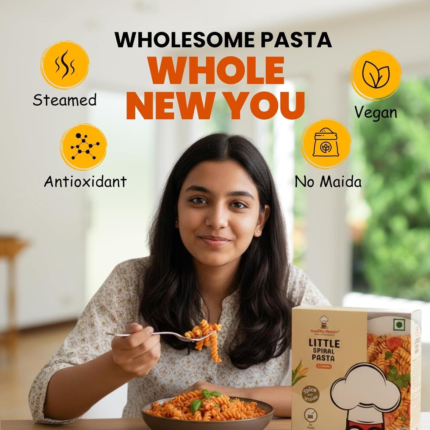 Healthy Master Millet Pasta Little Spiral - 400 gms