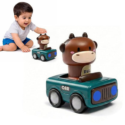 Kidology Press & Go Friction-Powered Cars for Toddlers