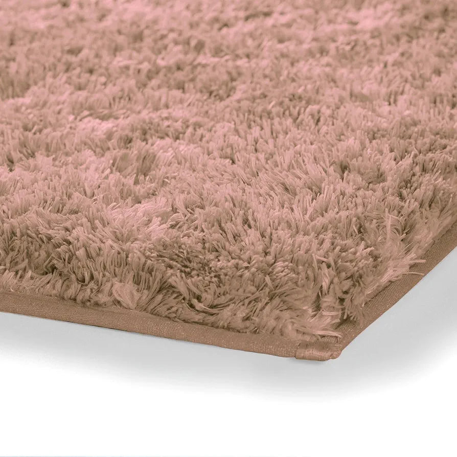 Luxe Home International Carpet Super Soft Anti Slip Vegas Rectangular Rugs Colour Peach