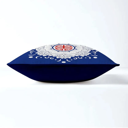 Aerohaven Set of 5 Turkish Designer Decorative Throw Pillow/Cushion Covers Colour Blue