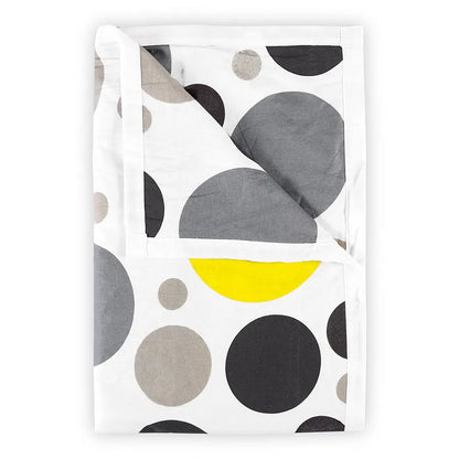 Divine Casa 100% Cotton All Season Calming Patch Single AC Dohar Blanket Lightweight for Winter Traveling  Quarry TC - 120