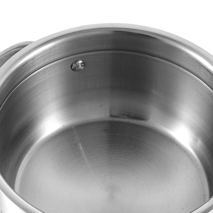 Vinod Two Tone Saucepot | 20 Cm | 3 Litres With Glass Lid