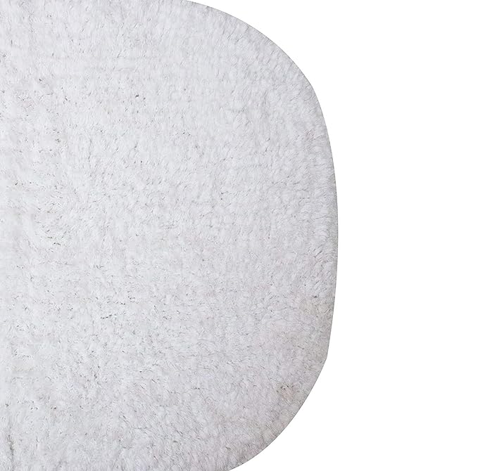 The Home Talk Cotton Bathmats Floor Mats for Kitchen Bathroom Ultra Soft Mats Non-Slip