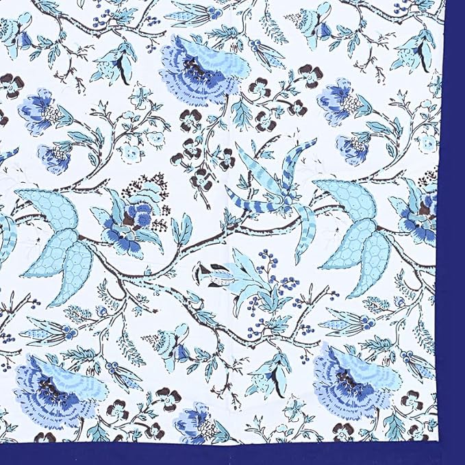 Texstylers Cotton Jaipuri Print 40x60 Inches 4 Seater Coffee Table Cloth Cover Rectangular 5