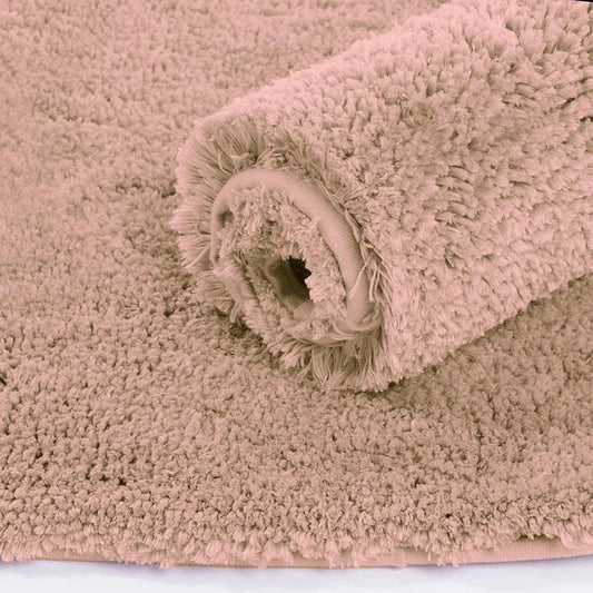 Luxe Home International Microfiber Bath Mat Super Soft Non Slip 60x90 cm Colour Peach