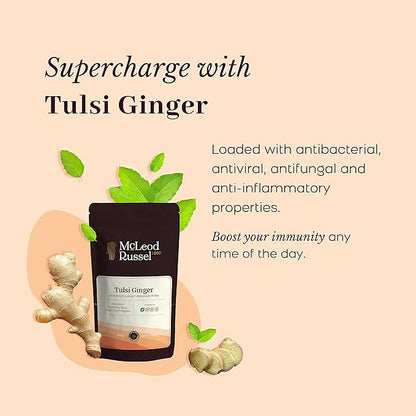 McLeod Russel 1869 Tulsi Ginger Green Tea - 100 gms