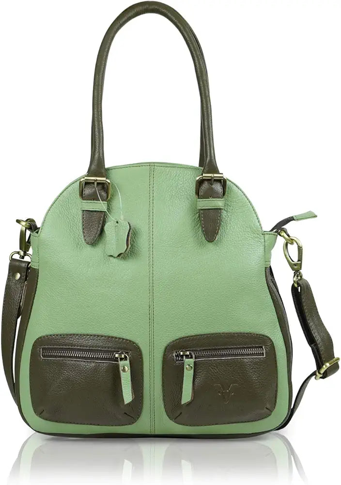 Goatter Genuine Leather Women's Tote Handbag,[GOT-G-1] 