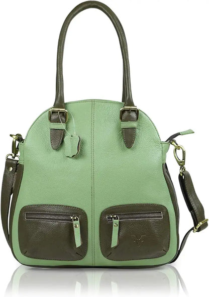 Goatter Genuine Leather Women's Tote Handbag,[GOT-G-1] 