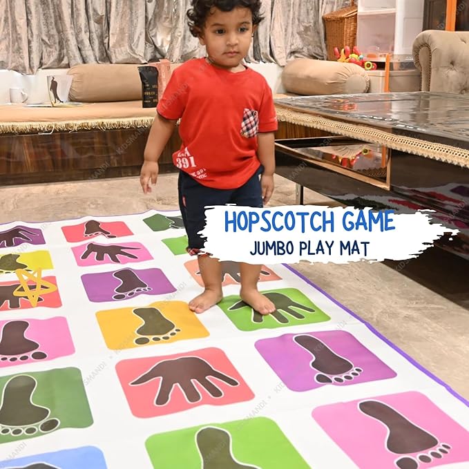Kids Mandi Hopscotch Game Jumbo Kids Play Mat