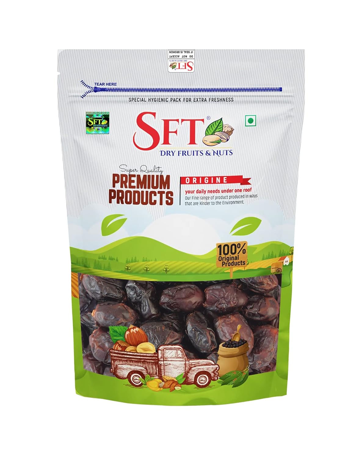 Sft Omani Dates Khajur - 900 gms
