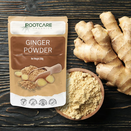 Rootcare Organics Dry Ginger Powder - 250 gms