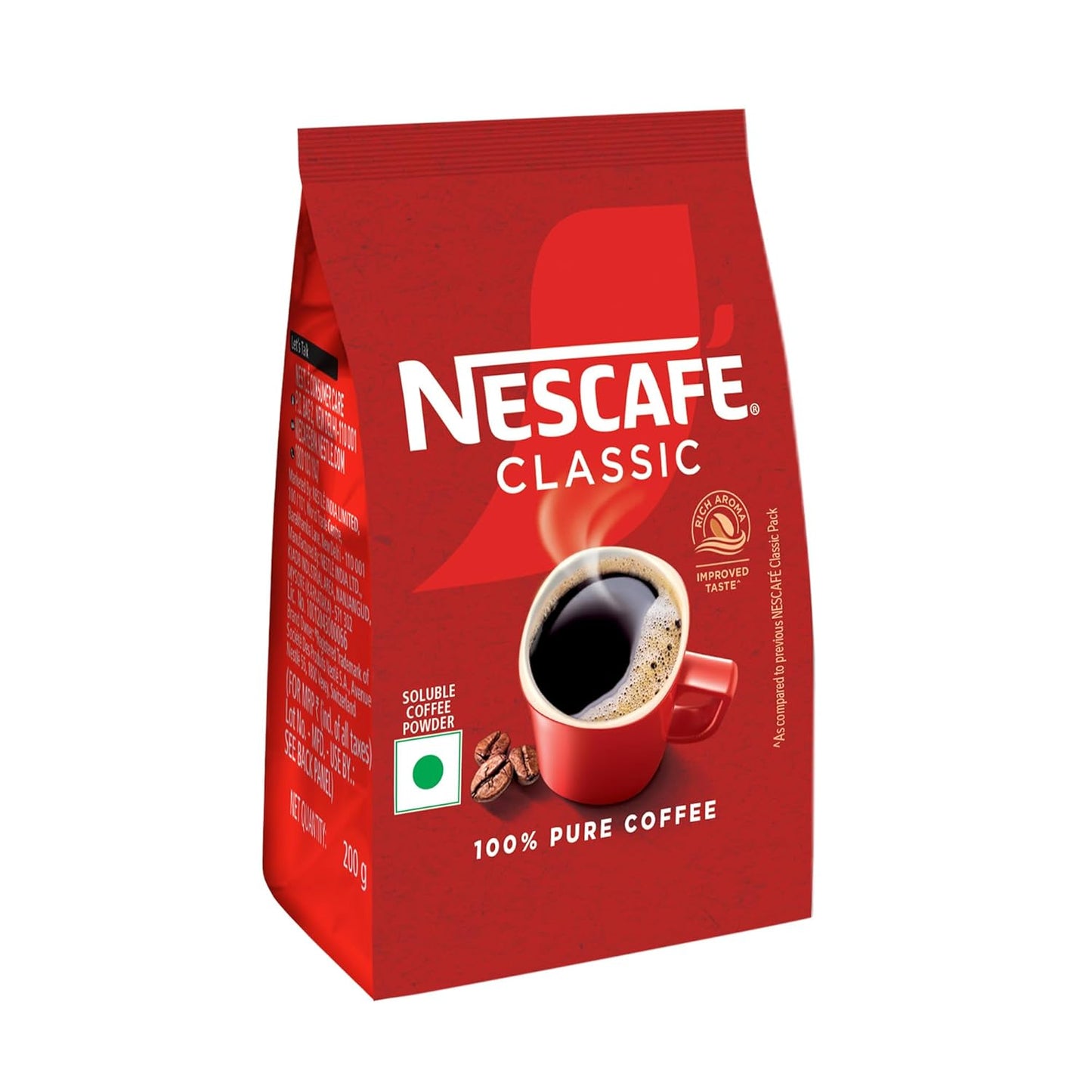 Nescafe Classic Instant Coffee Powder - 200 gms