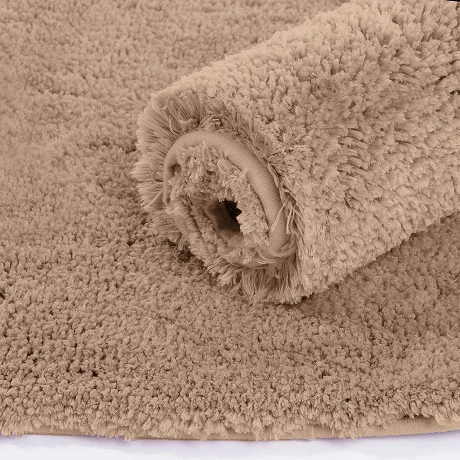 Luxe Home International Microfiber Runner Super Soft Non Slip Vegas Rugs 2X5 Ft Colour Rust