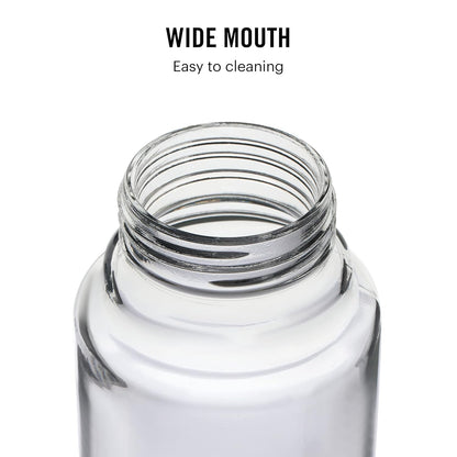 Cello H2o Steelox Glass Water Bottle | Glass Fridge Bottle | 920 Ml | Set of 6