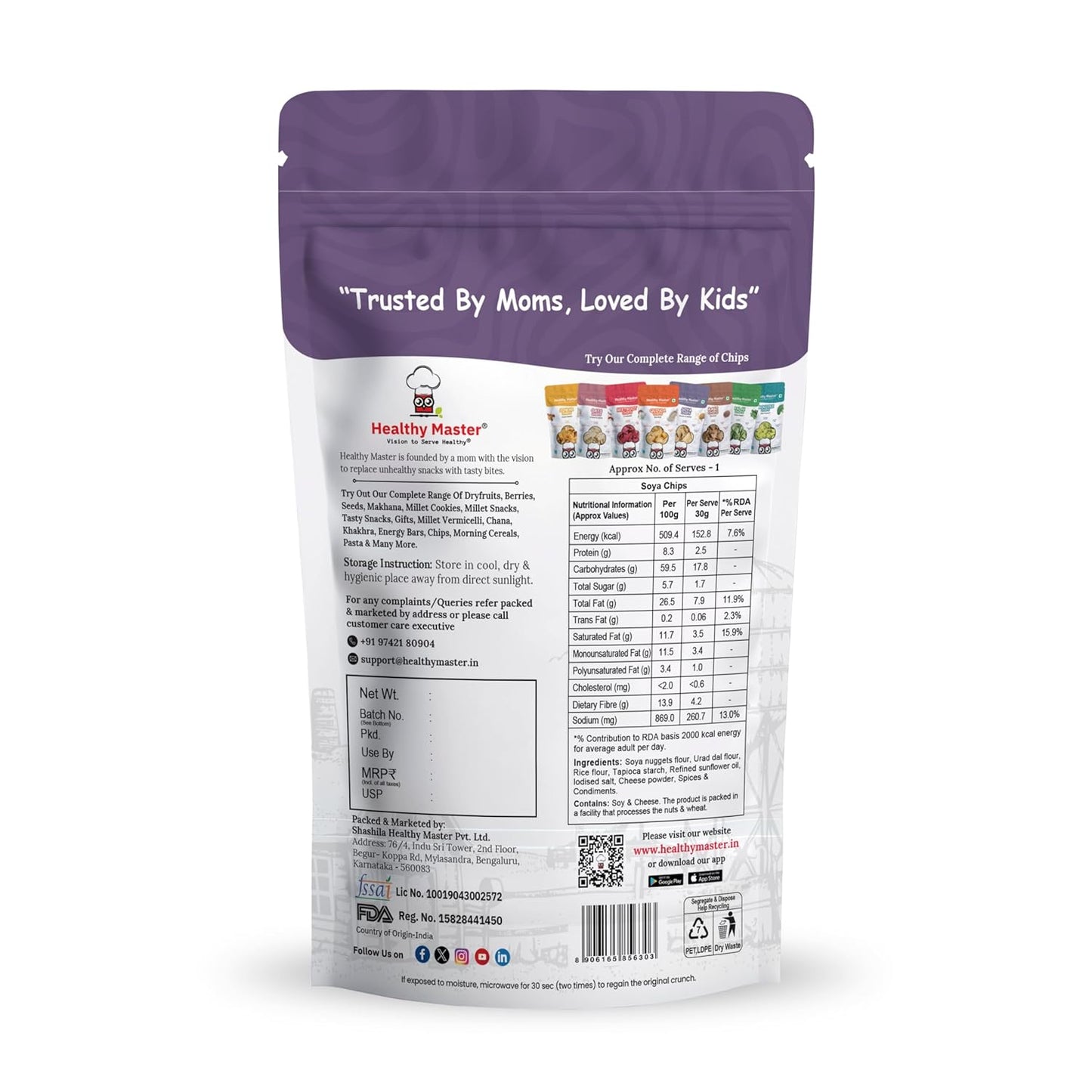 Healthy Master Soya Chips