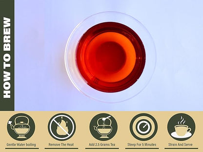 Brewed Leaf Natural and Fresh Assam Heritage Black Tea - 200 gms