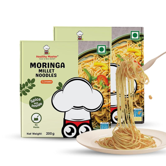Healthy Master Moringa Millet Noodles - 200 gms (Pack of 2)