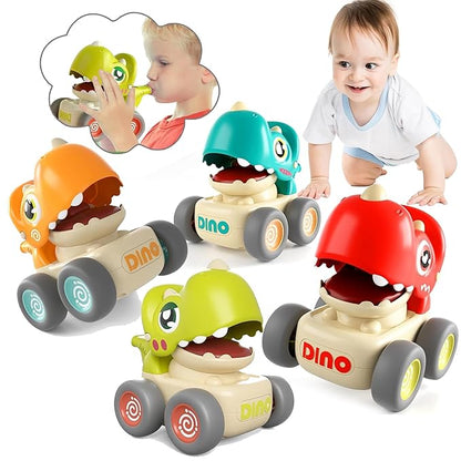 Kidology Dinosaur Cars Set Multicolor