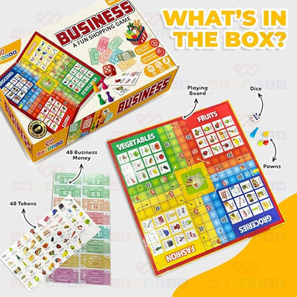 Wembley Business Board Game Set for Kids Adults with Business Money