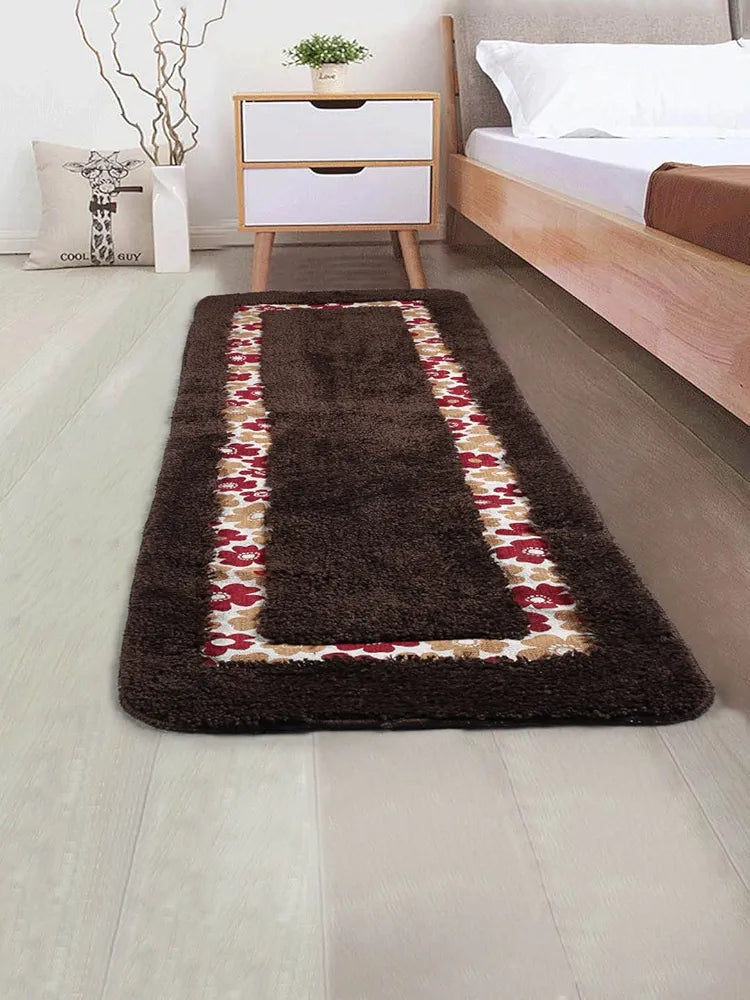 Saral Home Blossom Soft Cotton Durable & Washable Multipurpose Runner