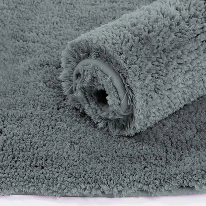 Luxe Home International Microfiber Runner Super Soft Non Slip Vegas Rugs 2X5 Ft Colour Grey