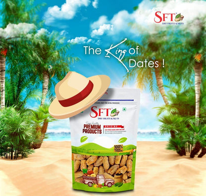 Sft Yellow Dates Dry Sukha Khajoor - 1000 gms