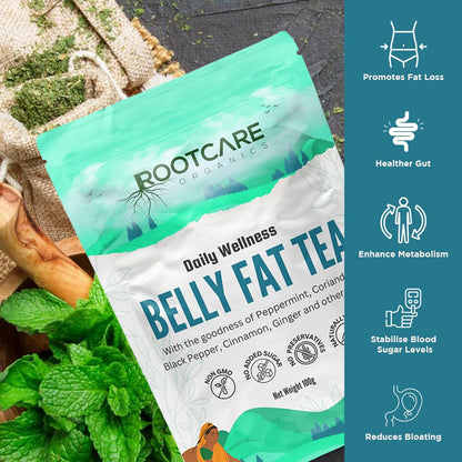 Rootcare Organics Belly Fat Tea - 100 gms
