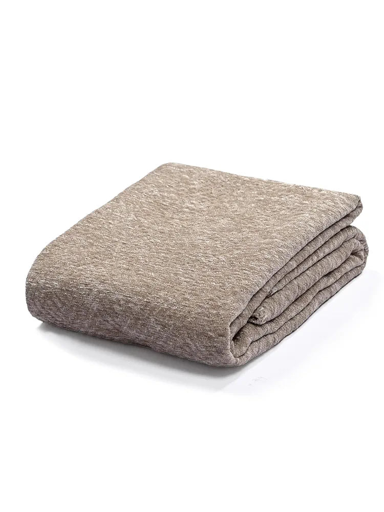 Saral Home Easy Living Chenille 3 Seater Sofa Cover Throw Beige