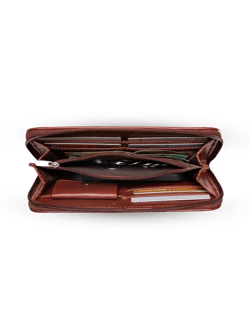 Zouk Wallets for Women Handmade Wallets for Females Vegan Leather and Jute