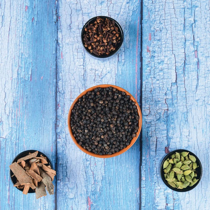 ATS Natural Premium Malabar Black Pepper Whole  - 200 gms