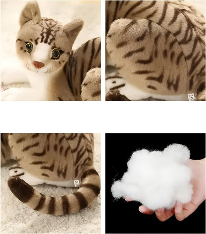 Tickles Cute Cat Soft Stuffed Plush Animal Toy for Kids